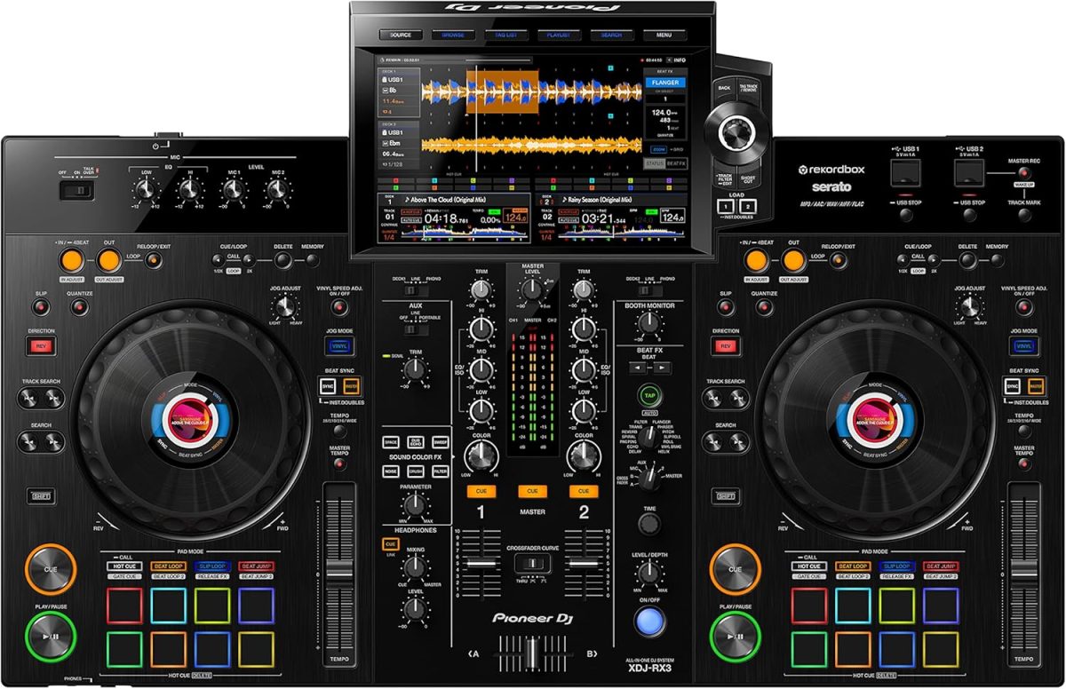 Pioneer DJ XDJ-RX3 professional all-in-one DJ controller for weddings and events