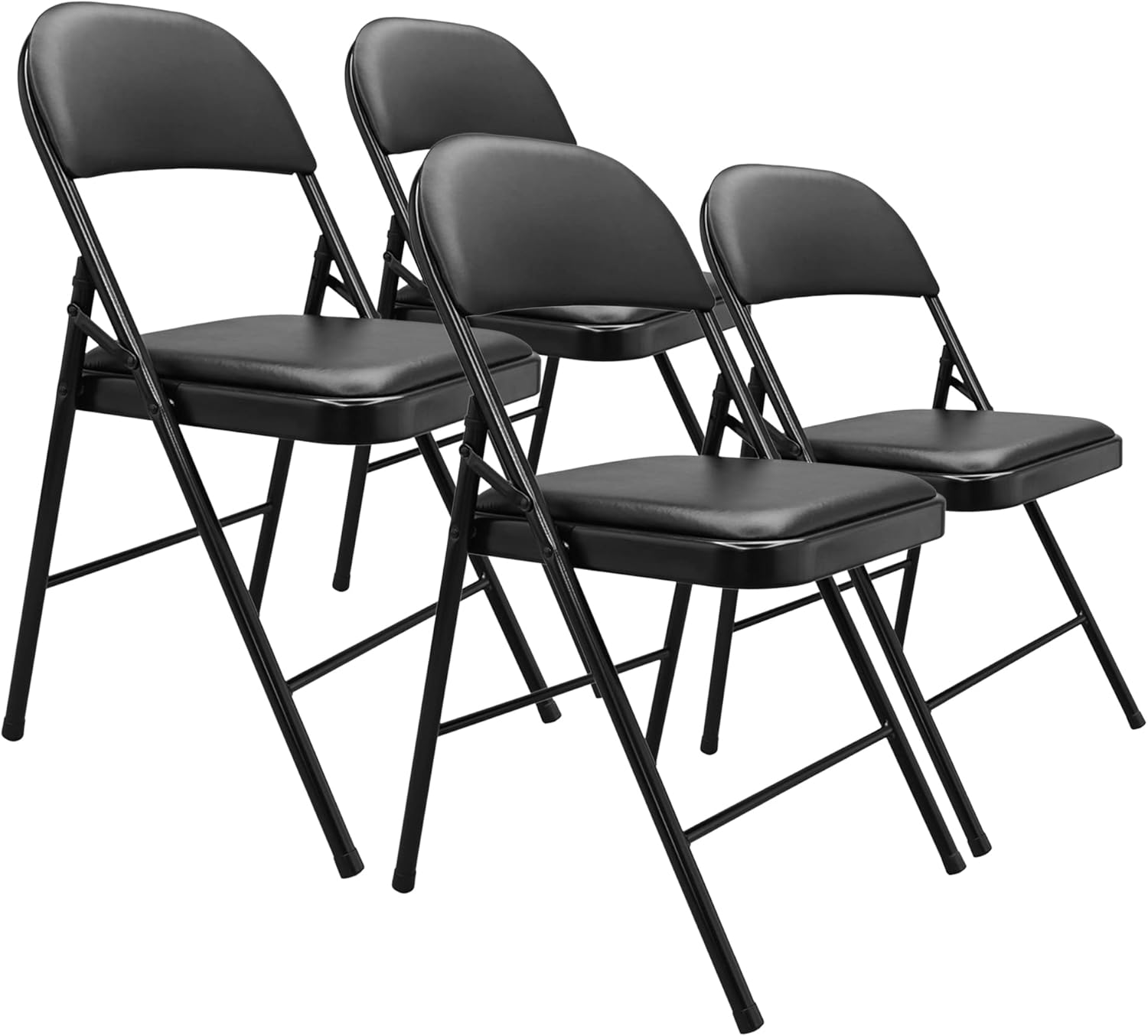 Steel folding chairs for weddings, ceremonies, and event seating