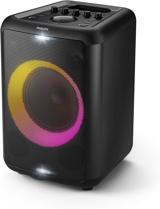 High-volume party speaker with deep bass for yacht parties
